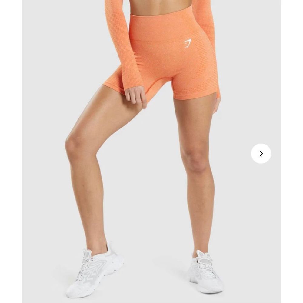 Vital seamless 2.0 shorts - orange marl